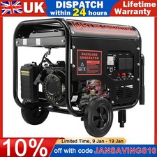 6000W 8HP Petrol Generator 4 Stroke 274CC OHV Electric Start with Handles Wheels
