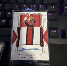 2025 Panini National Treasures Brady House Auto Patch /49 Nationals TMS-BH