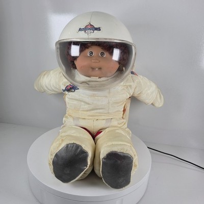 1985 Vintage Cabbage Patch Kids Astronaut Doll Boy Brown Hair Eyes Hispanic Rare