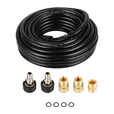 #ad 50FT 3200PSI Replacement High Power Pressure Washer Hose 3 8quot; M22 14mm $40.22