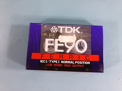 TDK FE90 Ferric - Leerkassette Kassette MC