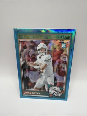2025 Panini Score #75 Quinn Ewers Rookie Stars /499 RC