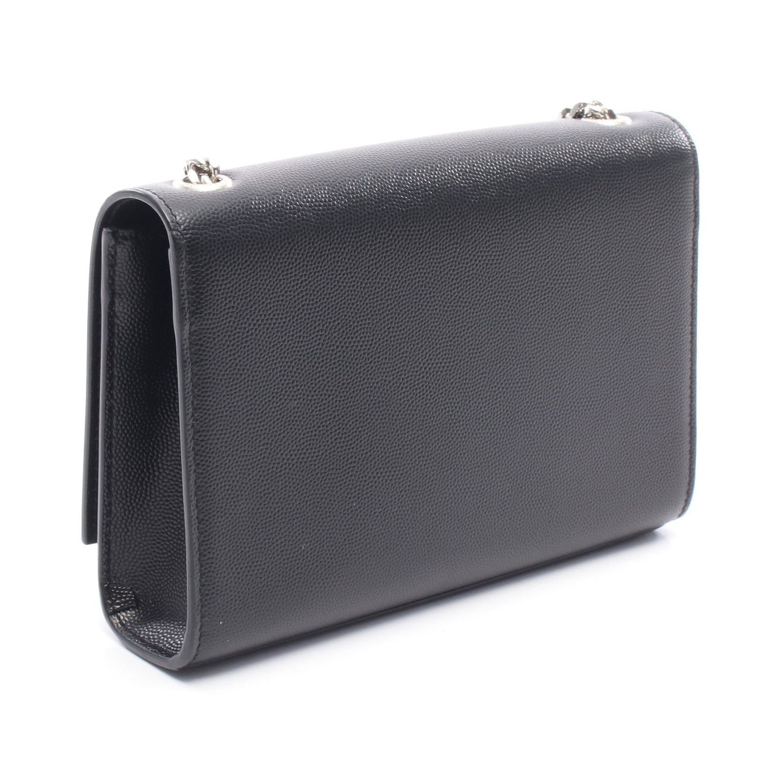 【BORSA】SAINT LAURENT PARIS KATE Borsa a tracolla piccola a catena in pelle nera