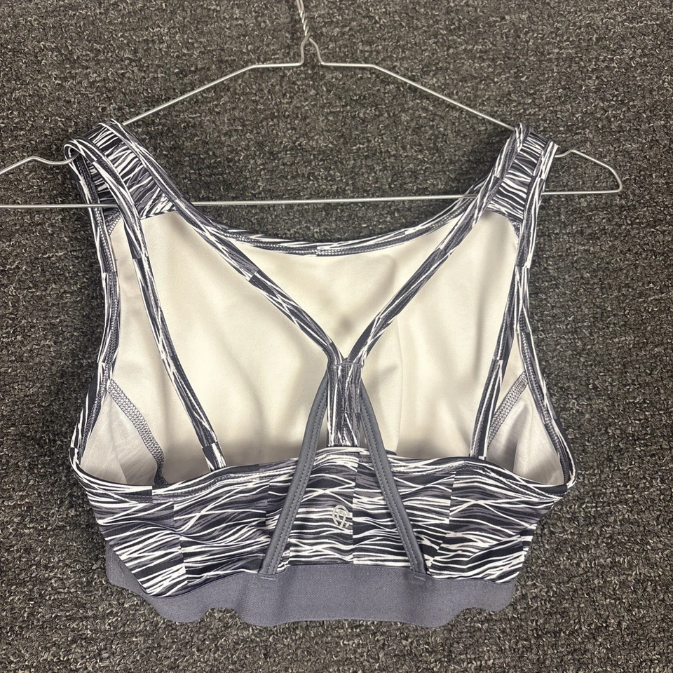 Sujetador deportivo estampado C9 By Champion talla M gris blanco Foto 2 de 4