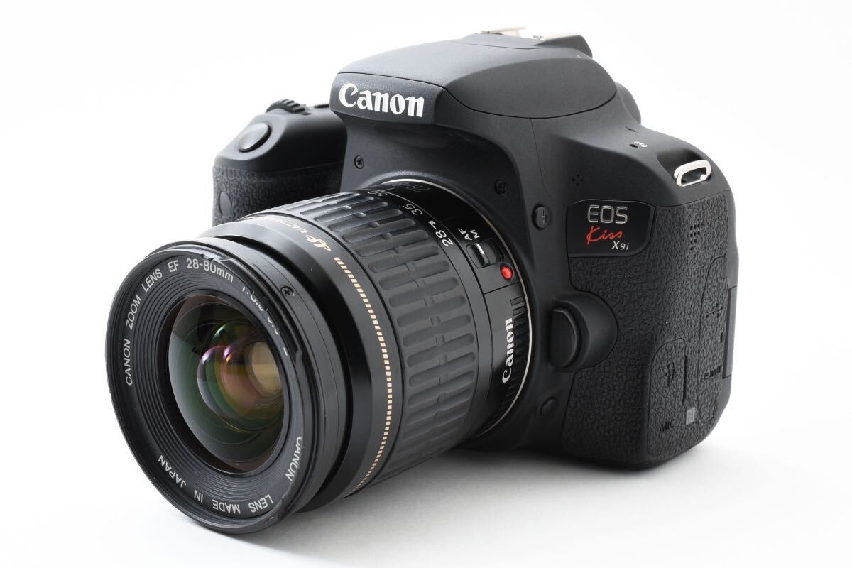 Wi-Fi/保証/canon kiss x9i+Canon EF 28-80㎜ 【公式通販】