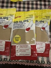 3 X Premier No Slips Ball Of Foot Cushions One Pair Self Stick Adhesive Soften