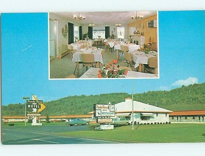Unused Pre-1980 OLD CARS & PONDA ROSA MOTEL & RESTAURANT Mansfield PA u7000@