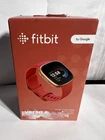Fitbit Versa 4 Smartwatch - Copper Rose Aluminum with Pink Sand Band