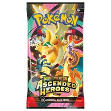 Pokémon TCG: Ascended Heroes Booster Pack - Opened Live or Sent Sealed (English)