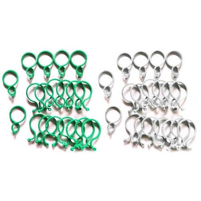 50Pcs Plant Support Clips Fixed Plant Clips Reusable Garden Clips Fixing Clips