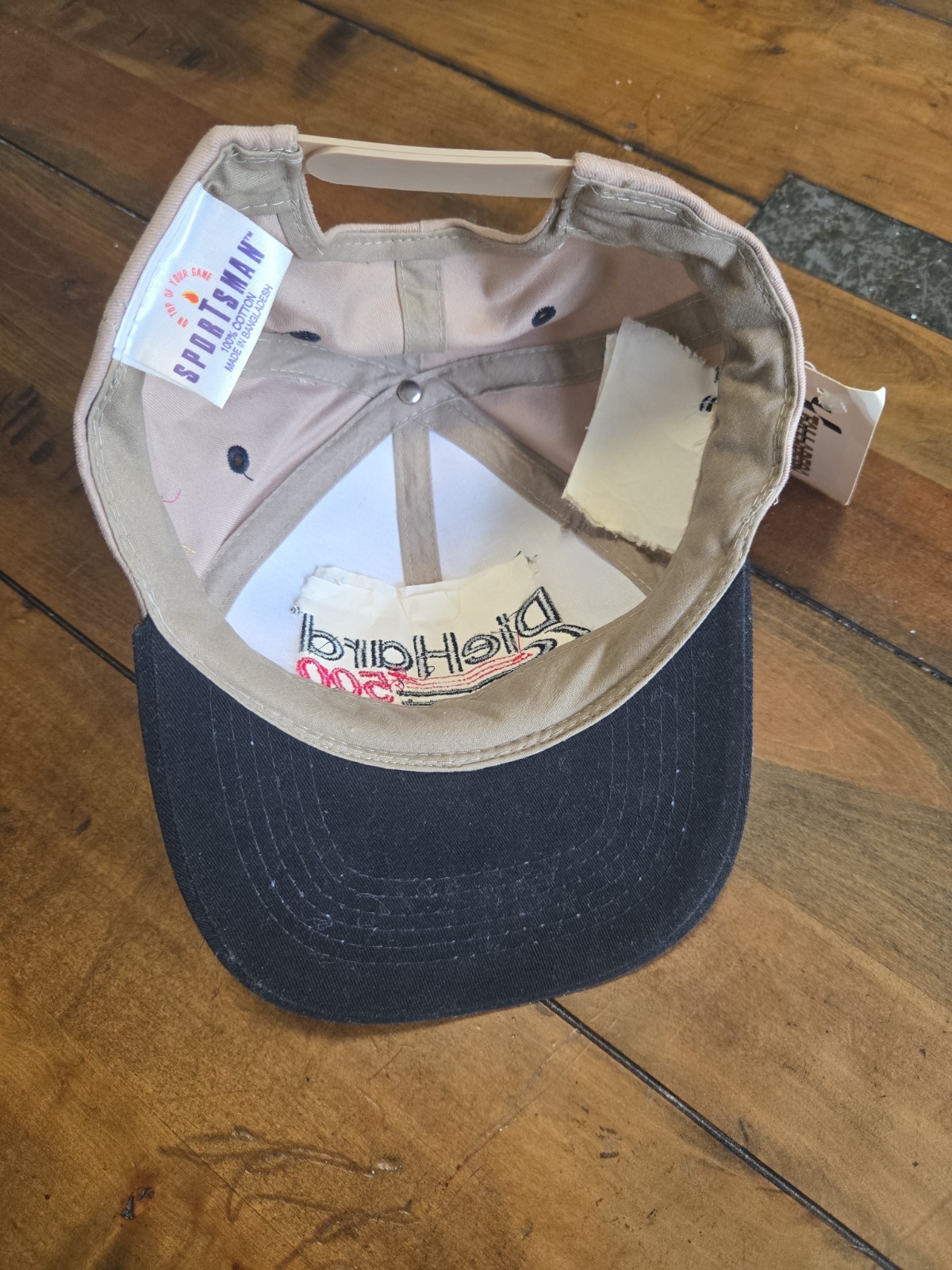 Vintage 1998 DieHard 500 Hat Talladega Super Speedway Snapback NASCAR NWT 90s image 9