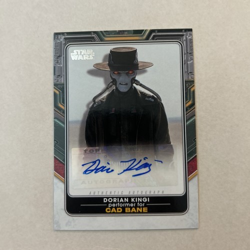 2022 Star Wars The Book Of Boba Fett Dorian Kingi Cad Bane Auto A-DK