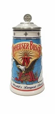 1996 Anheuser-Busch Collectors Club Membership Stein – “World’s Largest Brewer”
