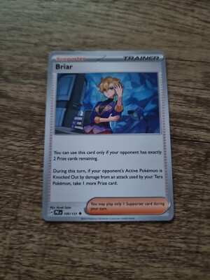 Briar 100/131 Prismatic Evolutions Regular Non Holo Uncommon