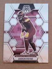 2023 Panini Mosaic #247 Daron Payne Washington Commanders Football card