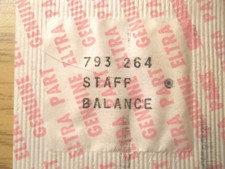 Elgin 793 - Part 264   Balance Staff - Genuine Factory Replacement / Repair