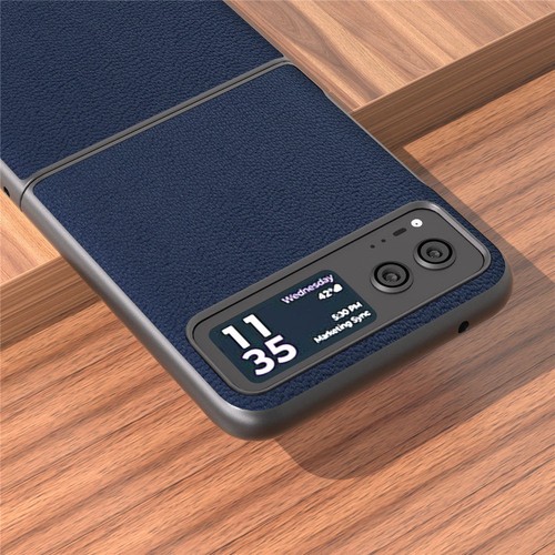 Origina Abeel Genuine Leather Case for Moto Razr 40 Business Armor Back Cover - Bild 18 von 28