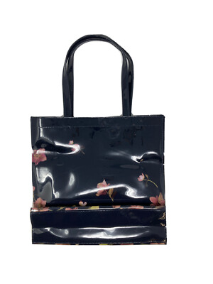 Ted Baker Navy Floral Tote Bag | eBay