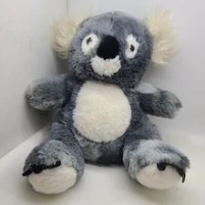 Hug Fun Koala Bear Plush 11 Inch Stuffed Animal Toy Gray White 