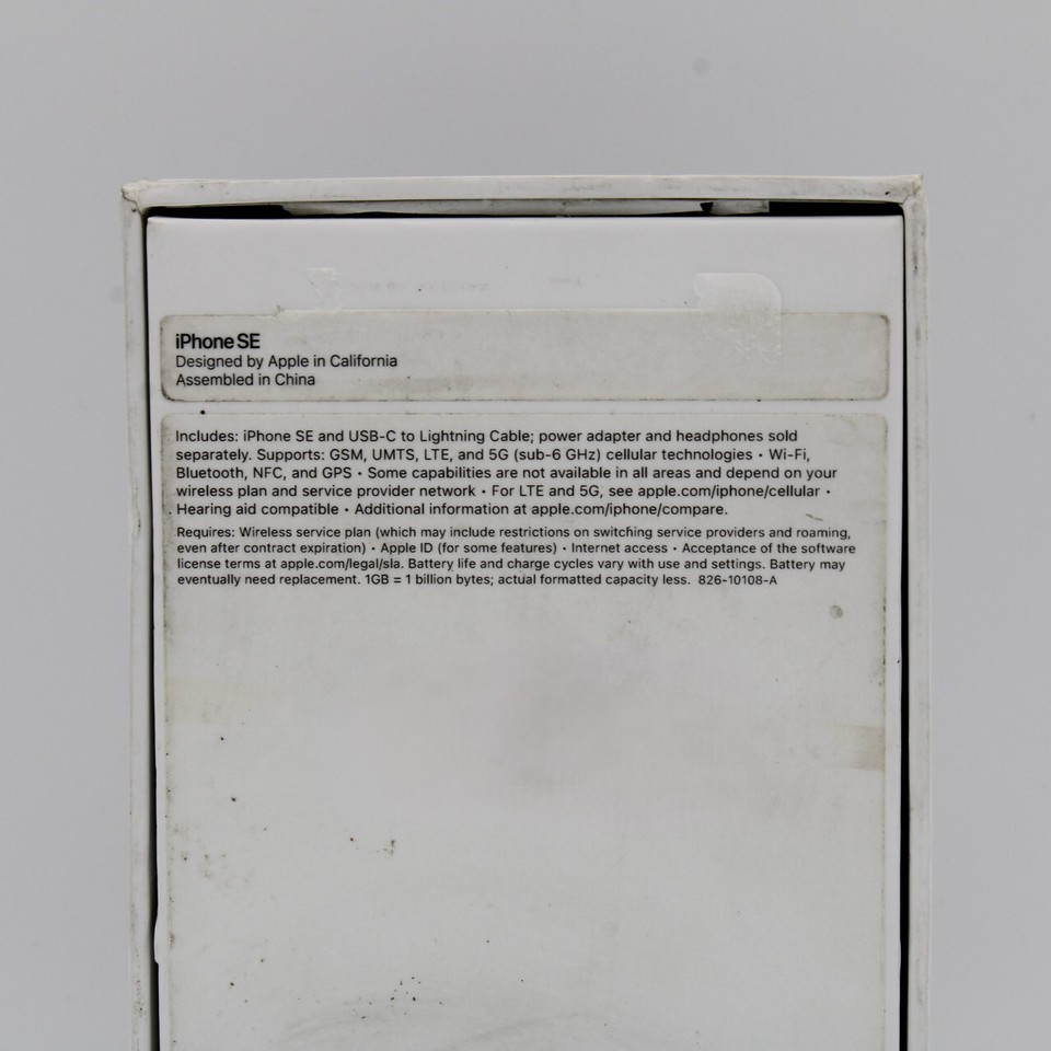 Apple iPhone SE 3rd Gen 64GB 128GB 256GB Unlocked & Carrier New Open