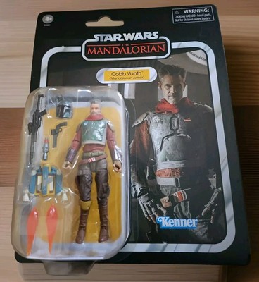 STAR WARS VINTAGE MANDALORIAN DELUXE: COBB VANTH (MANDALORIAN ARMOR) - VC343