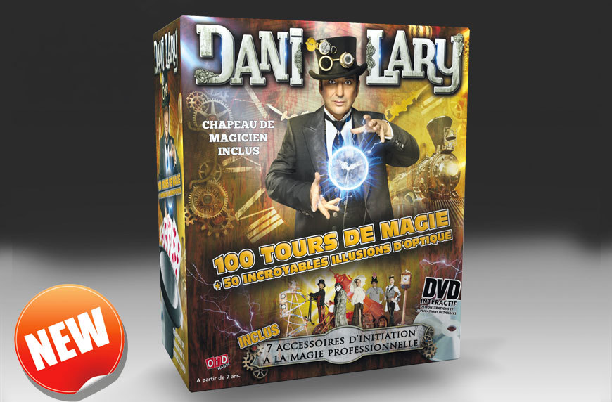 Coffret Dani Lary PRO animation de soirées en famille grâce aux secrets du DVD OID
