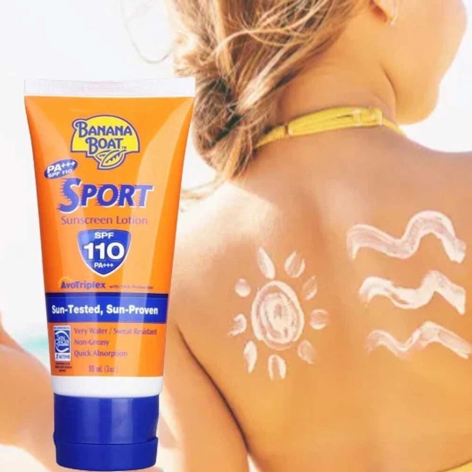 Loción protectora solar Banana Boat Sport Ultra SPF110+ PA+++ UVA UVB protección 90 ml Foto 2 de 4