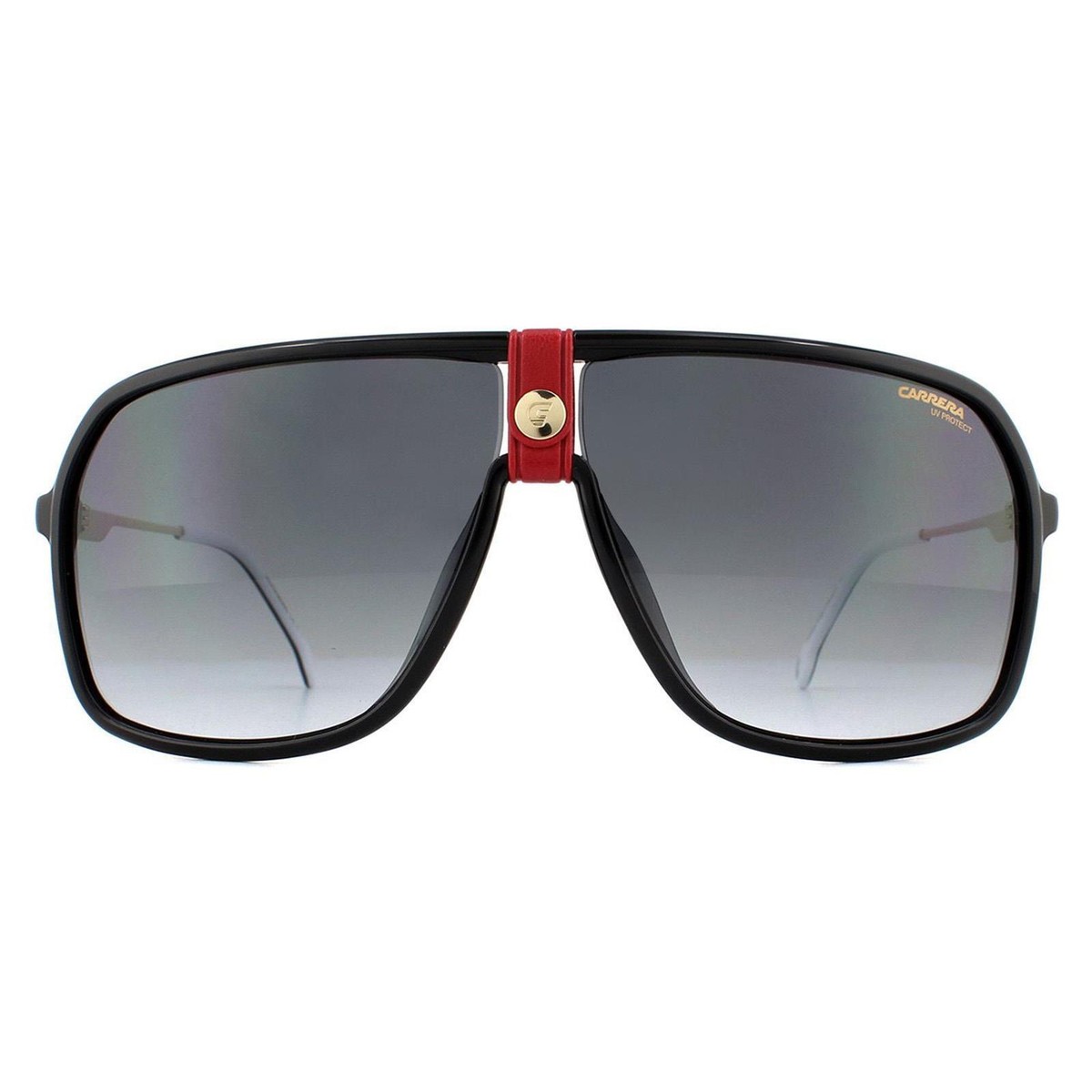 Carrera Aviator Unisex Sunglasses Black and Gold w/ Red Amazon.com: Carrera CARRERA 1033/S Y11 GOLD RED 63/11/140  main image 3