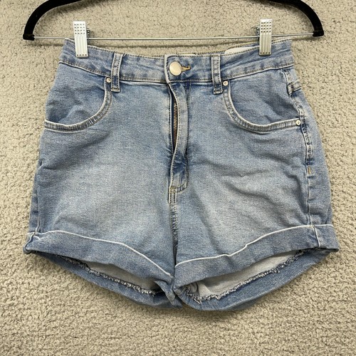 Blue Denim Shorts Light Wash 