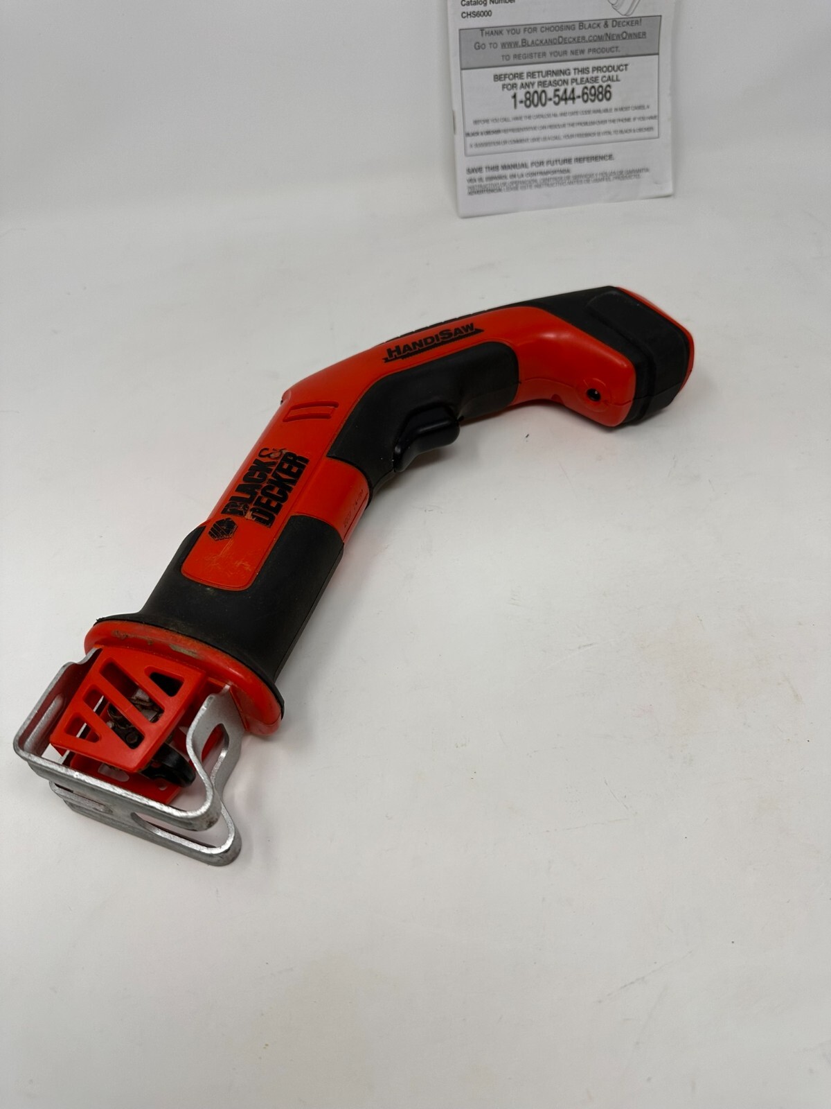 Black & Decker CHS6000 HandiSaw Cordless Powered Hand Saw Charger