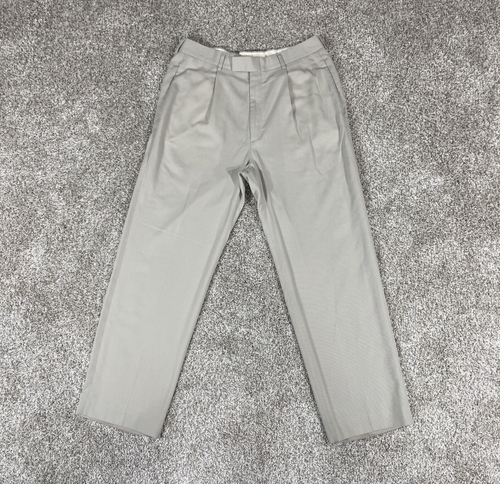 Vintage DKNY Pants Mens 33x30 Tan Khaki 