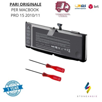 AKKU A1286 kompatibel für Apple Macbook Pro 15 A1382 2011 2012