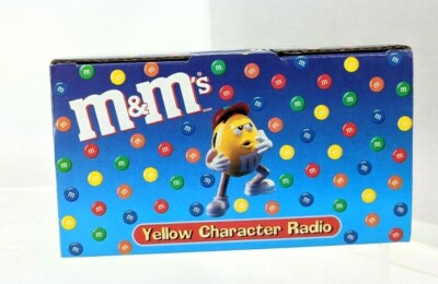 M&M AM FM Radio Headphones Yellow Collectors Radio Shack NIB | eBay