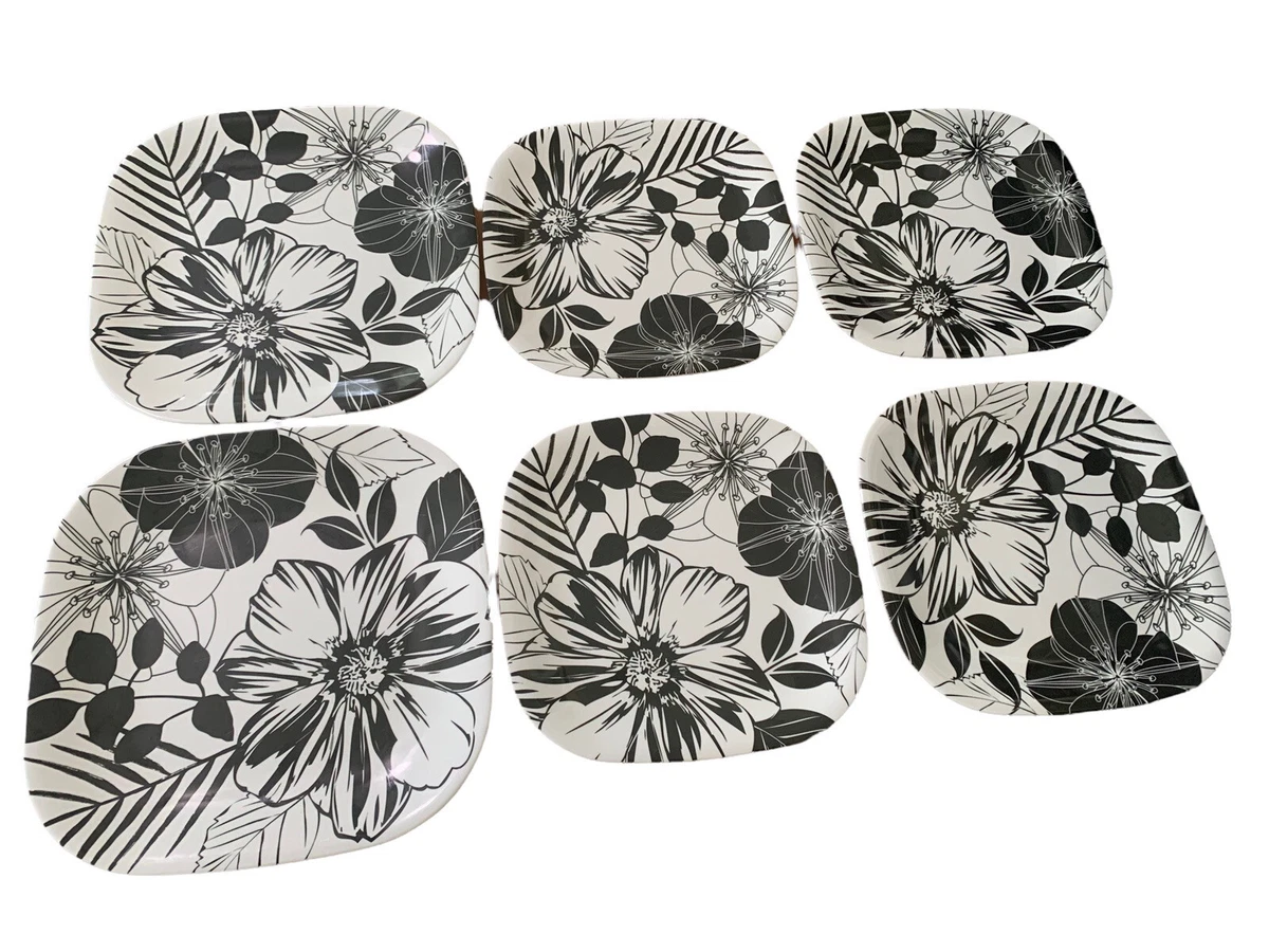 Black and clearance white melamine plates