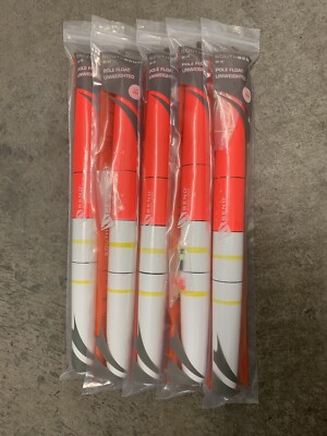 Qty 5 Pole Floats 12  Live Bait For Catfish Shark Premium Wood Un-Weighted