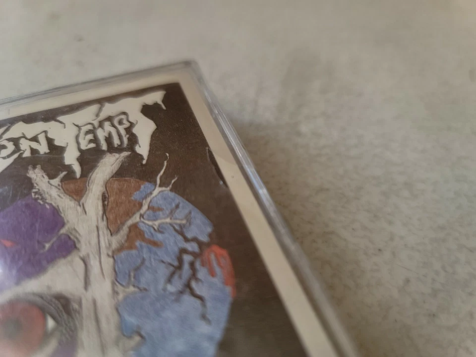 Contempt Silent Misery CASSETTE 1992 SEALED super rare  - Image 4 of 4