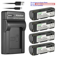 Kastar Battery Slim USB Charger for NP-80  Fujifilm FinePix 4900Z FinePix 6800Z
