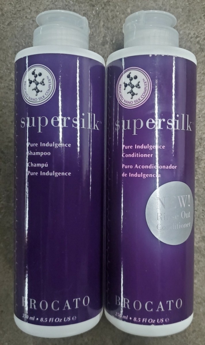 Brocato Supersilk Pure Indulgence Shampoo Conditioner DUO