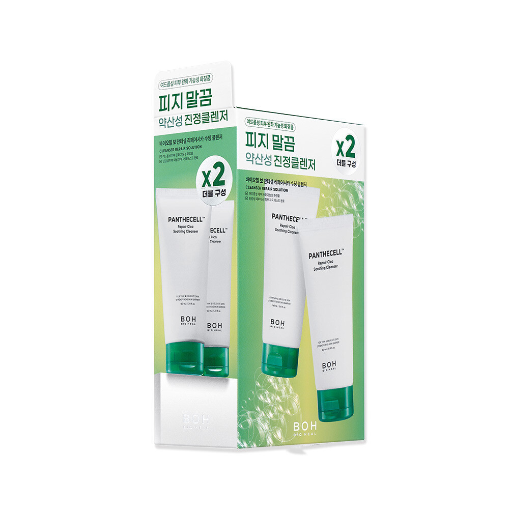 BIO HEAL BOH Panthecell Repair Cica Успокаивающее очищающее средство 160 мл + НАБОР ИЗ 160 мл