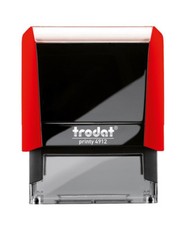 Trodat 4912 Custom Printy Red Color For Deposit Only Self Inking Rubber Stamp