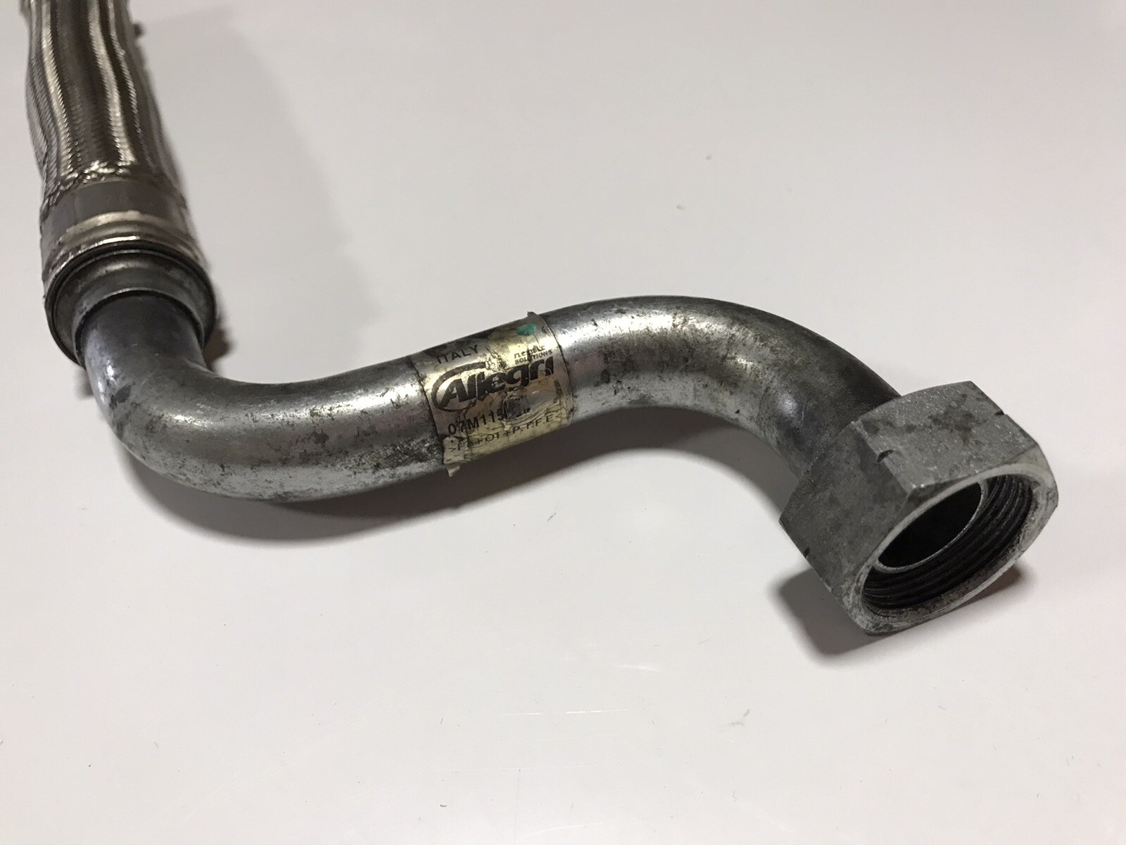 LAMBORGHINI MURCIELAGO LOWER OIL TANK HOSE PIPE LINE OEM 07M115688