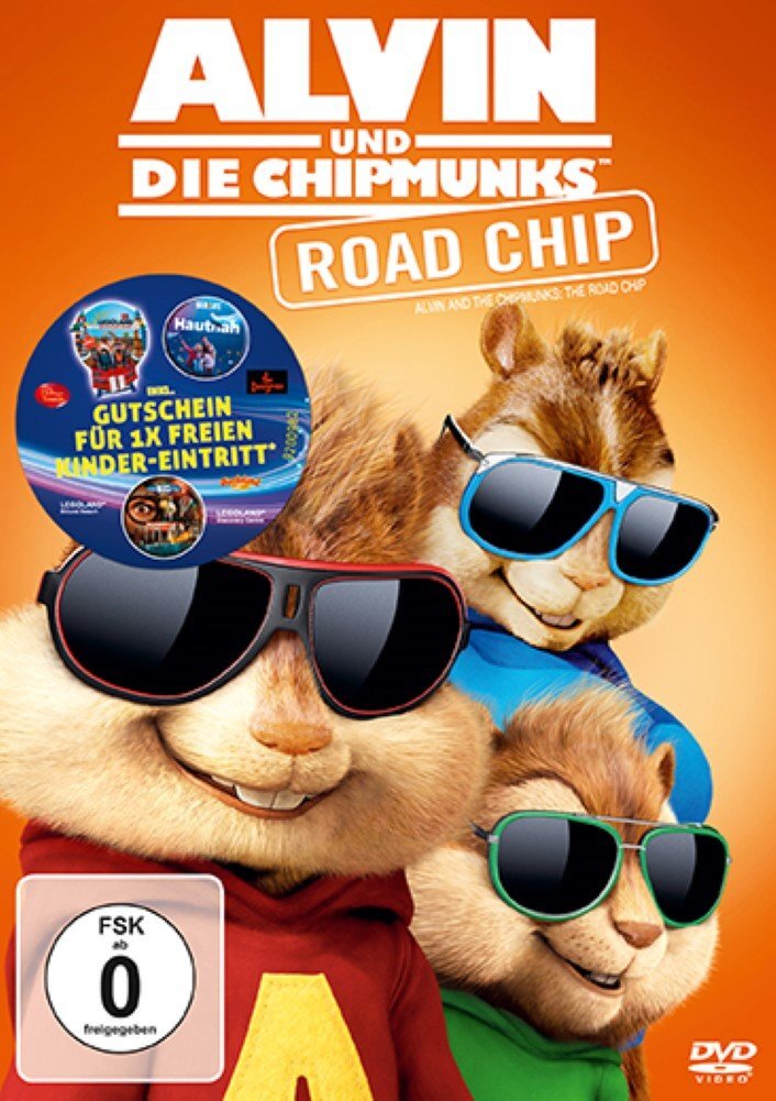 Alvin und die Chipmunks 4: Road Chip (DVD) Jason Lee Kimberly Williams-Paisley