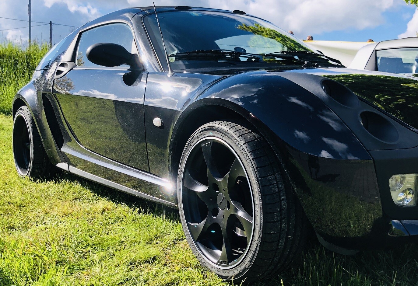 Lorinser Speedy Smart Roadster 452 Black Wheelset Kumho Alloy Wheels eBay