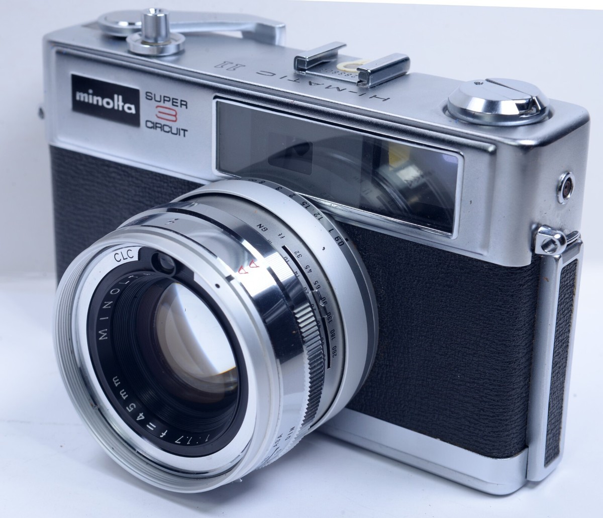 レンズ(単焦点) |minolta HI-MATIC 11 SUPER 3 CIRCUIT Minolta Hi-Matic 11 Super 3 Circuit Rangefinder Film Camera Rokkor