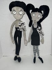 DISNEY Frankenweenie PLUSH SET Victor Frankenstein & ELSA NWT NEW