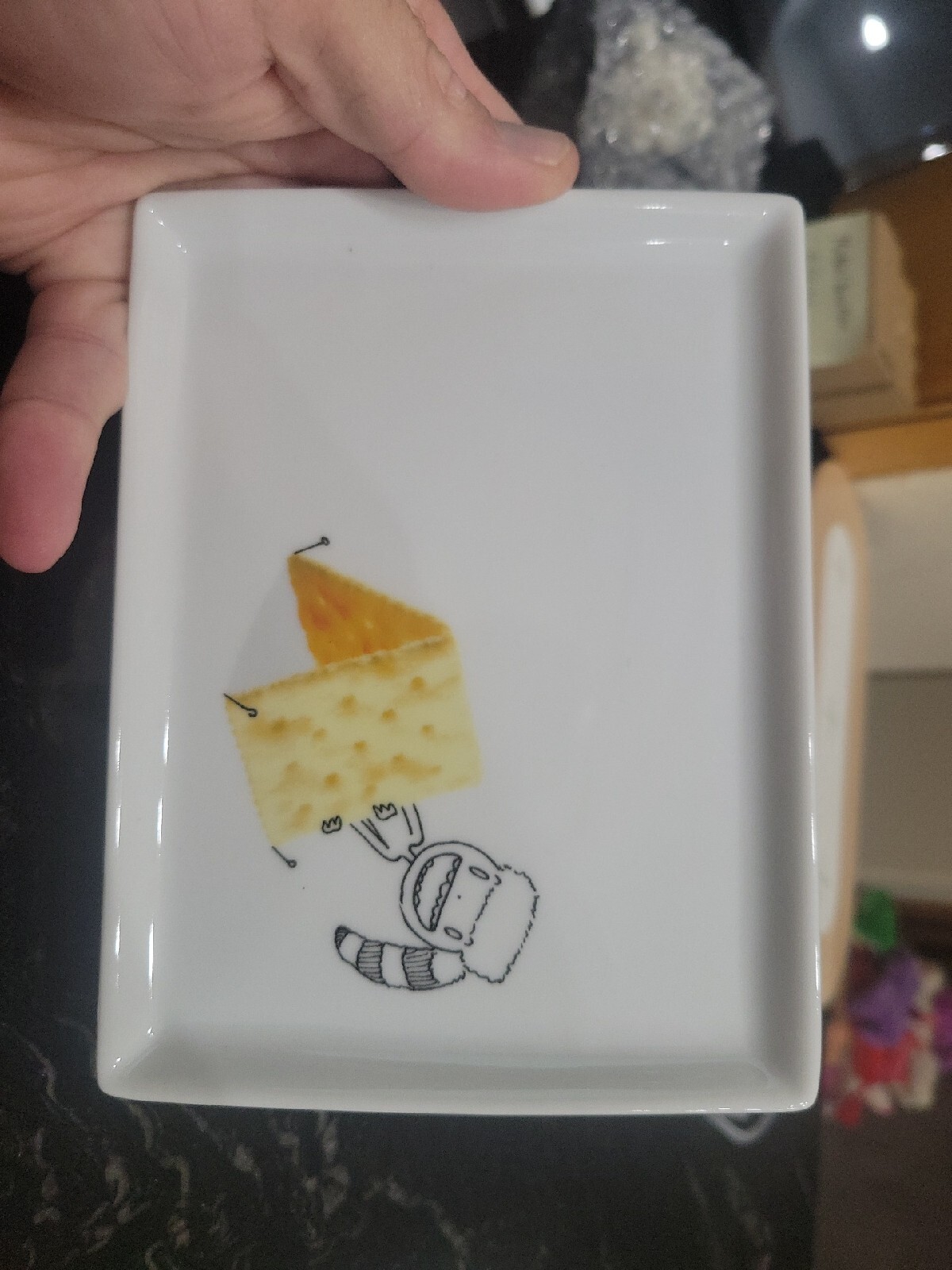 Crate & Barrel CB2 OLIVER CRACKER, 2014 Rectangle Appetizer Plate 6.5" eBay