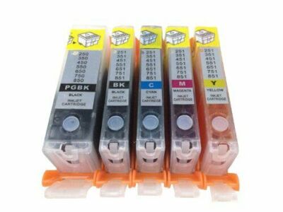 Edible Ink PGI-280 XL CLI-281 XL Cake ink cartridges  for Canon Pixma  - 5pack