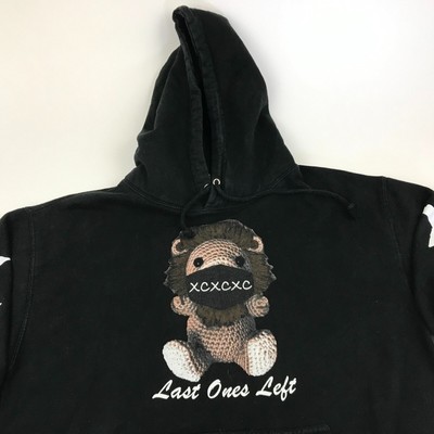 Last Ones Lefts Sweater Hoodie Size Large L Black Pullover Adult