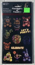 Five Nights at Freddy's 2017 Trends International 4" x 7" Decal Sheet