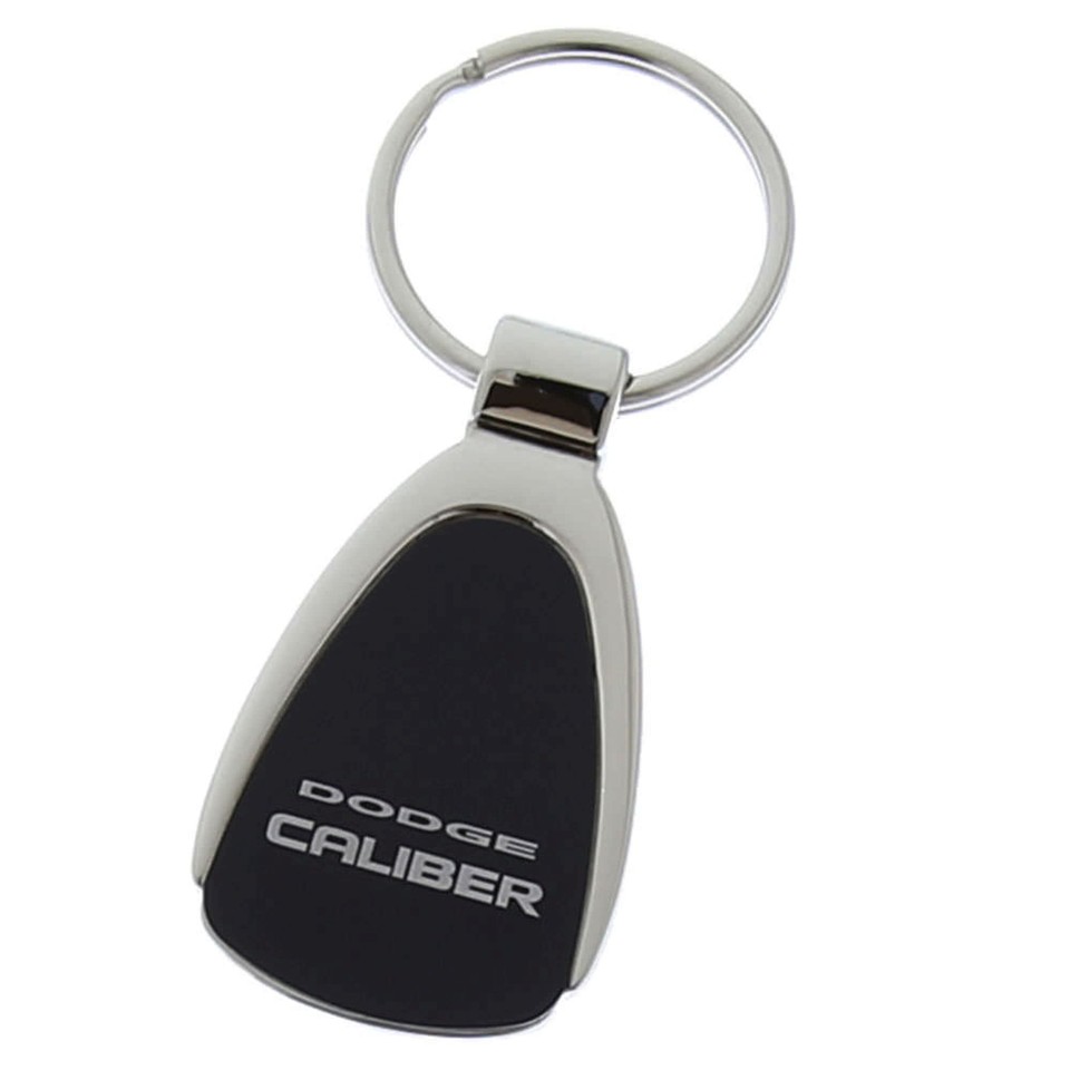 Teardrop Keychain For Dodge Dakota On Black [Officially Licensed
